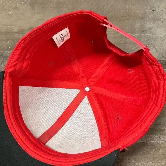 Suicide Squad Six Flags Hat Adjustable Strap Red&Black - Picture 5 of 6